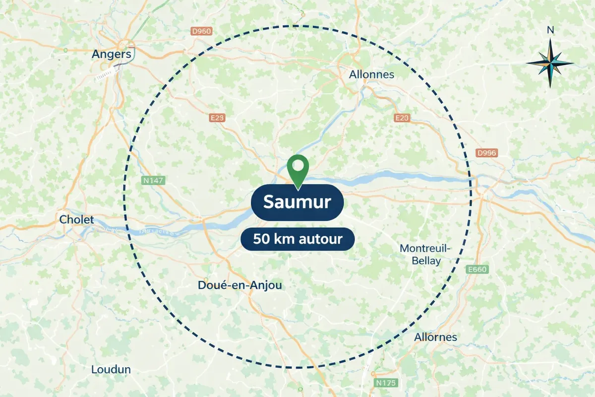 Zone de déplacement
